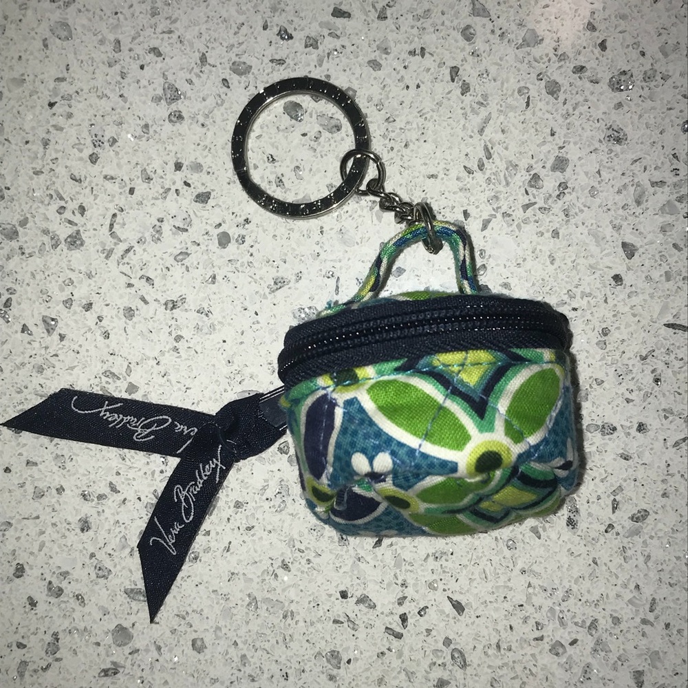 Vera Bradley coin pouch key chain